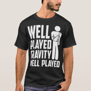 Funny Broken Arm Design Männer Frauen Kinder Elbow T-Shirt