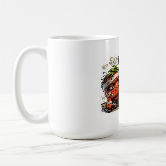 Funny Broken But Working Retro PC Computer Geek T- Kaffeetasse (Links)