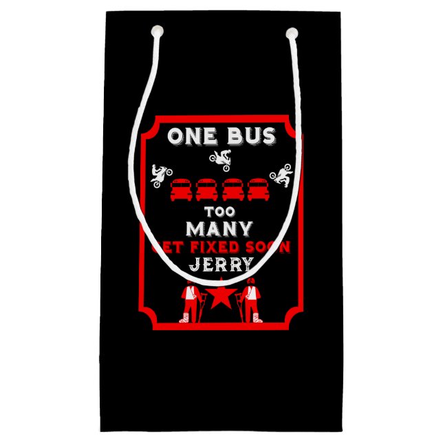 Funny Broken Leg wird gut Kleine Geschenktüte (Vorderseite)