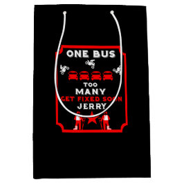 Funny Broken Leg wird gut Mittlere Geschenktüte