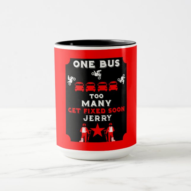 Funny Broken Leg wird gut Tasse (Zentrum)