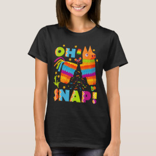 Funny Broken Pinata Oh Snap Cinco De Mayo Mexiko T-Shirt