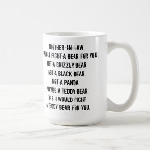 Funny Brother-in-Law Geschenke Tasse