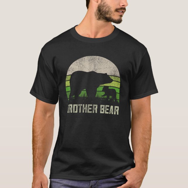 Funny Brother S From Siblons, Cub Bro Sis Brother T-Shirt (Vorderseite)