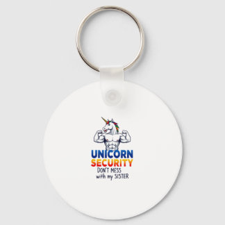 Funny Brother Unicorn Security Dont Mess With My S Schlüsselanhänger