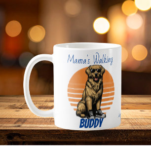 Funny Browns Golden Retriever Sonnenbrille Kaffeetasse