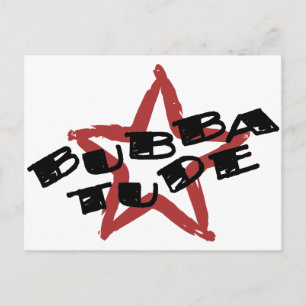 Funny Bubba Attitude Postkarte