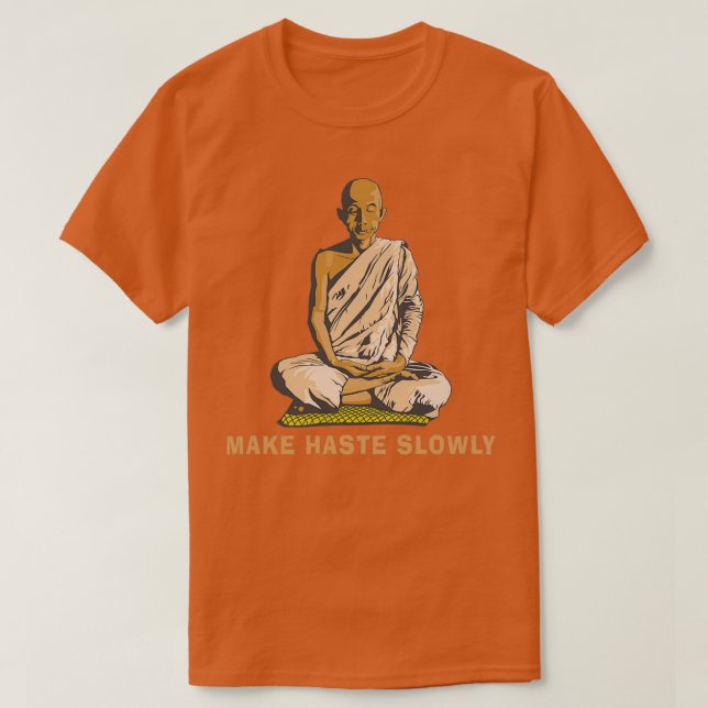 Funny Buddha Zitat T-Shirt (Design vorne)
