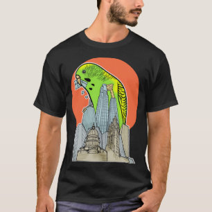 Funny Budgie Pet Bird Parakeet Budgerigar Grafik T-Shirt
