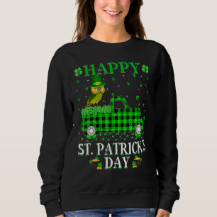 Funny Buffalo Kariert Green Truck Kakapo Bird St P Sweatshirt