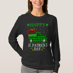 Funny Buffalo Kariert Green Truck Shrimp Fish St P T-Shirt