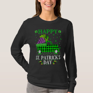 Funny Buffalo Kariert Green Truck Trauben Frucht S T-Shirt