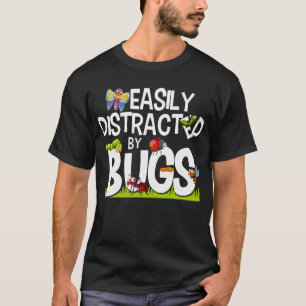 Funny Bug Insekten leicht von Bugs Scienc abgelenk T-Shirt