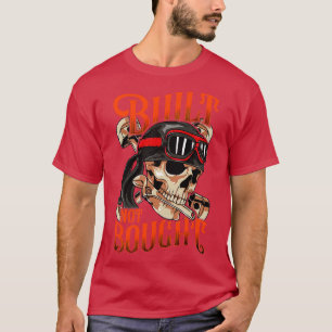 Funny Built not kaufen Motorrad Mechanik T-Shirt