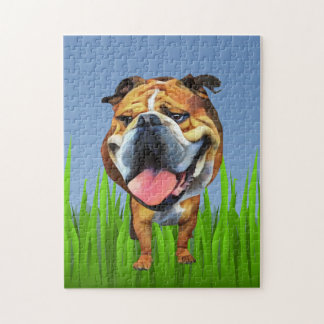 Funny Bulldog 252 Piece Puzzle