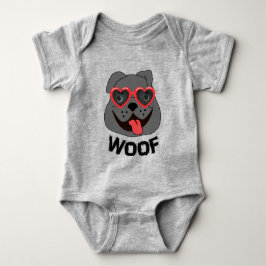 Funny Bulldog Baby Bekleidung Strampler
