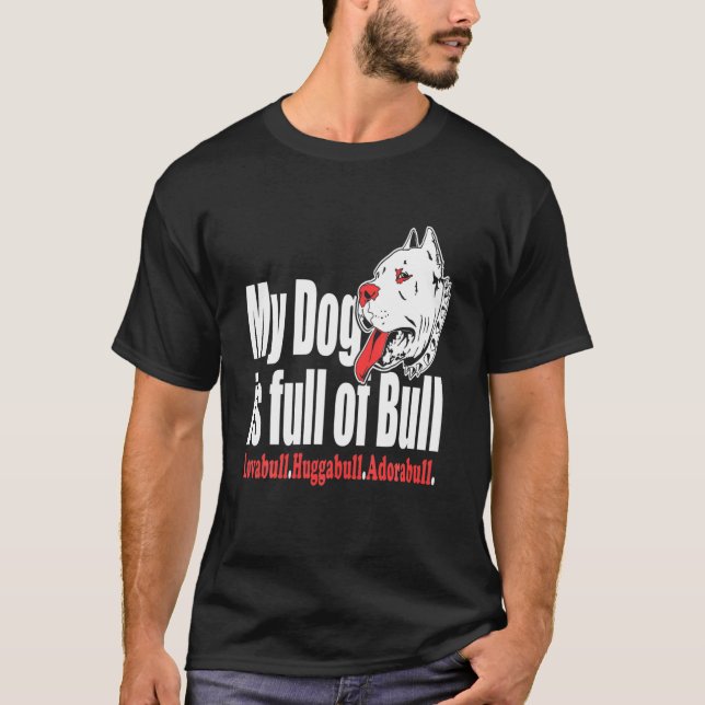 Funny Bulldog Bull Dog T-Shirt (Vorderseite)