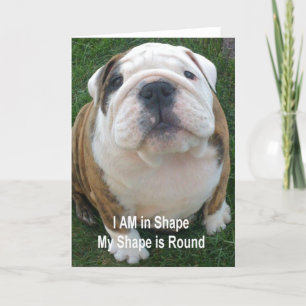 Funny Bulldog Dogcard Notecard Creationarts Karte