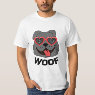 Funny Bulldog T Shirt für Männer
