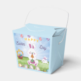 Funny Bunny Happy Easter Day Geschenkschachtel