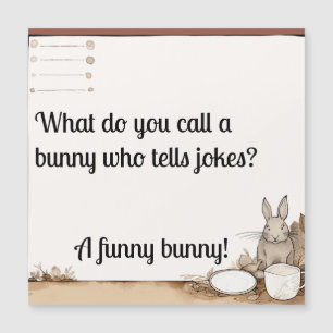 Funny Bunny Magnetkarte