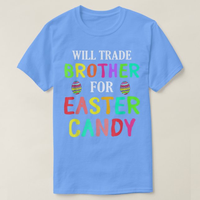 Funny Bunny Oaster wird Brother für Ostern C T-Shirt (Design vorne)