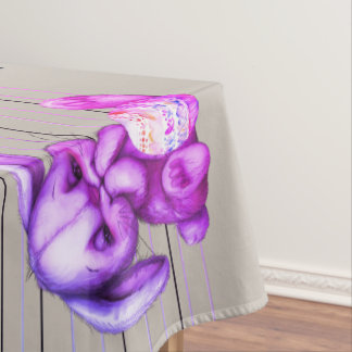 Funny Bunny- Police Lineup Tischdecke