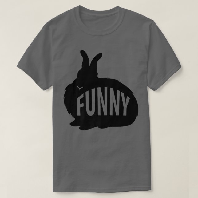 Funny Bunny Rabbit Pub  T-Shirt (Design vorne)