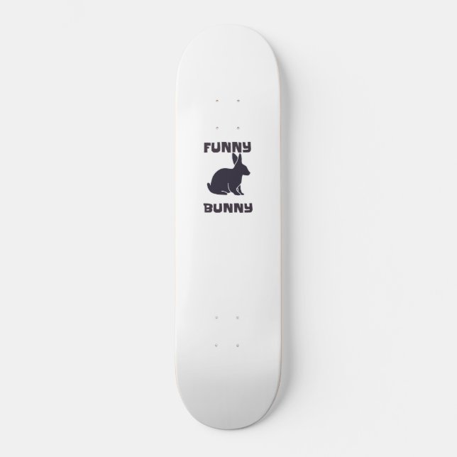 Funny Bunny Skateboard (Vorderseite)