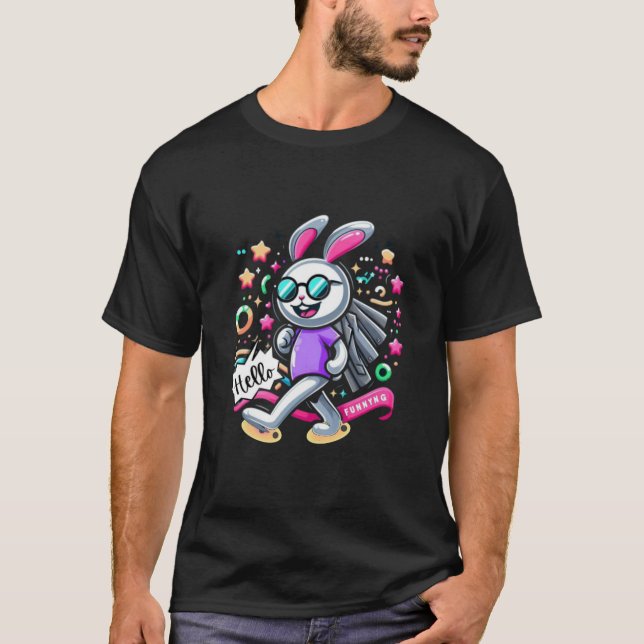 Funny Bunny T Shirt (Vorderseite)