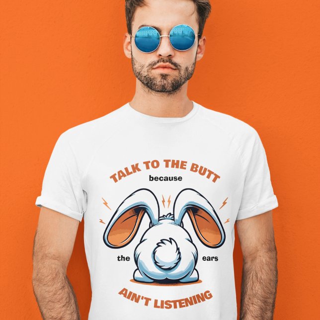 Funny Bunny Tri-Blend Shirt (Von Creator hochgeladen)