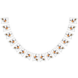 Funny Bunting Flags Halloween Hexenkürbis Wimpelkette