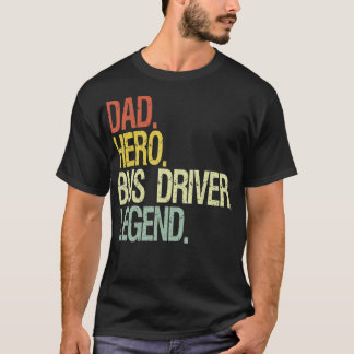 Funny Busfahrer Papa T-Shirt
