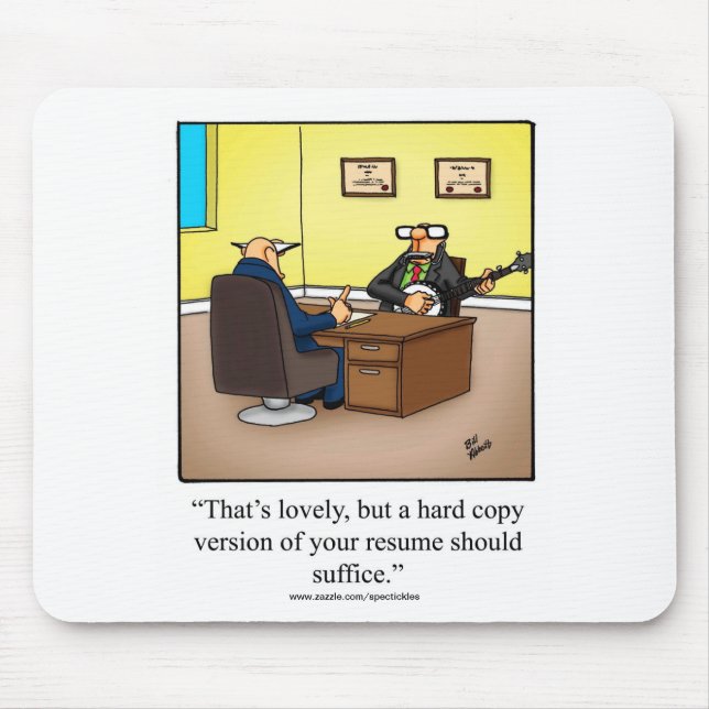 Funny Business Büro Humor Mousepad "Spectickles" (Vorne)
