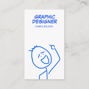 Funny Business Card - Lächeln Sie! Visitenkarte