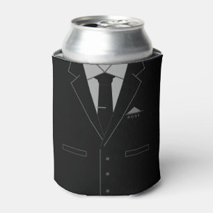 Funny Business kann Cooler Boss Geschenk Black Anz Dosenkühler