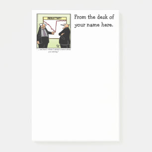 Funny Business Spaß Personalizable Post It Notes Post-it Klebezettel