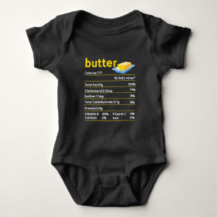 Funny Butter Ernährung Fakten Lebensmittel Fett Sp Baby Strampler
