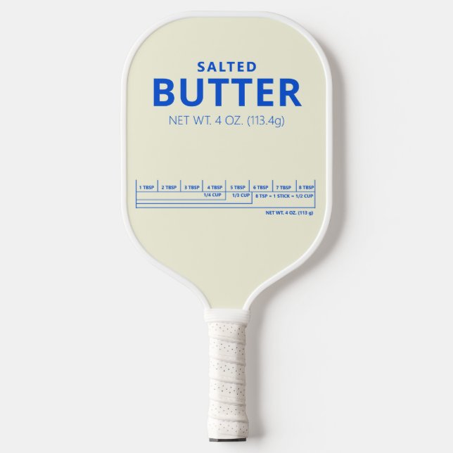 Funny Butter Pickleball Schläger (Vorderseite)
