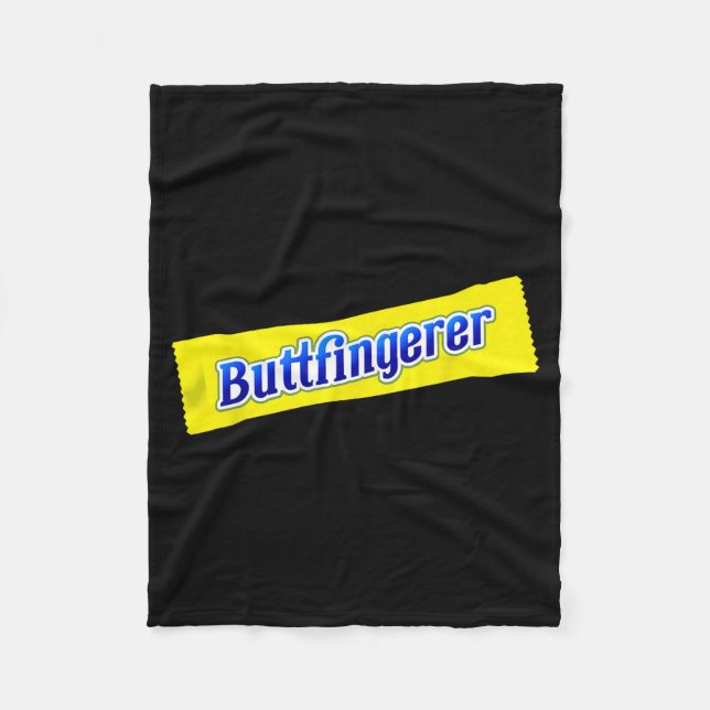 Funny Buttfingerer Inappropriate Offensive Adult D Fleecedecke (Vorderseite)