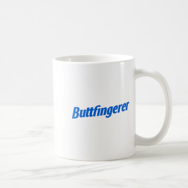 Funny Buttfingerer Tee Butt Fingerer Halloween Emb Kaffeetasse (Rechts)