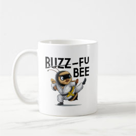Funny Buzz-Fu Bee Martial Arts Kaffeetasse
