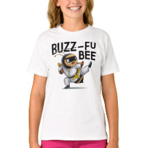 Funny Buzz-Fu Bee Martial Arts