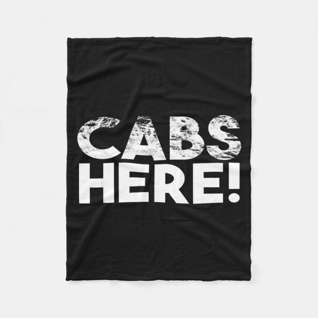 Funny Cabs Here - Funny Guido New Jersey Gtl Shore Fleecedecke (Vorderseite)