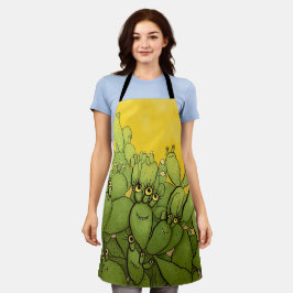 Funny Cactus Succulent Gardener Pflanze Mama Schürze