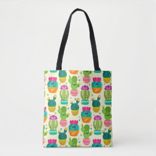Funny Cactus Succulent Tasche