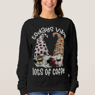 Funny Cafeteria Viele Kaffeegnocken Sweatshirt