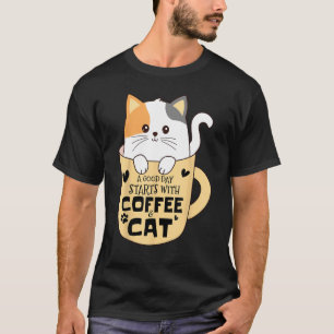 Funny Caffee Tasse Cat Mama Cat Vater Cat Lovers C T-Shirt
