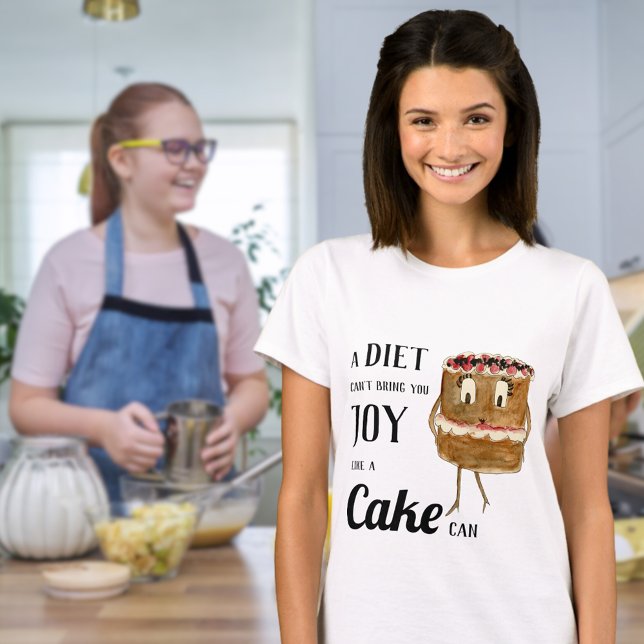 Funny Cake Baking Joke T-Shirt (Funny cake baking joke t-shirt  )