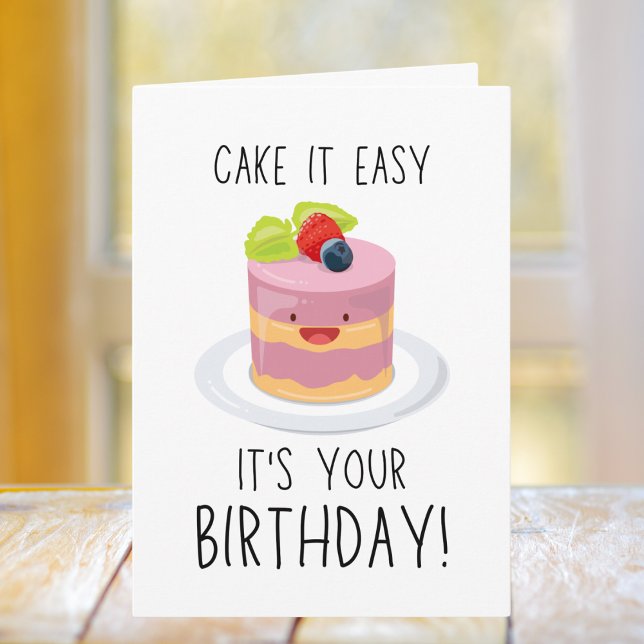 Funny Cake Birthday Karte (Von Creator hochgeladen)